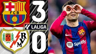 🎥 Barcelona vs. Rayo Vallecano [3-0] - Match Review (La Liga 2023/2024)