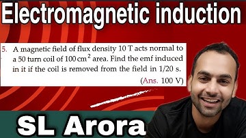 Pfp-5 Electromagnetic Induction (EMI) Numericals from Sl arora 12th physics based on magnetic flux
