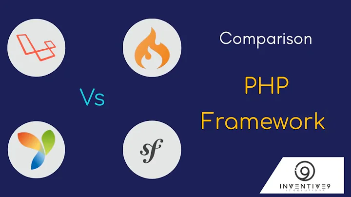 Laravel vs CodeIgniter vs Yii vs Symfony | Comparison PHP Frameworks