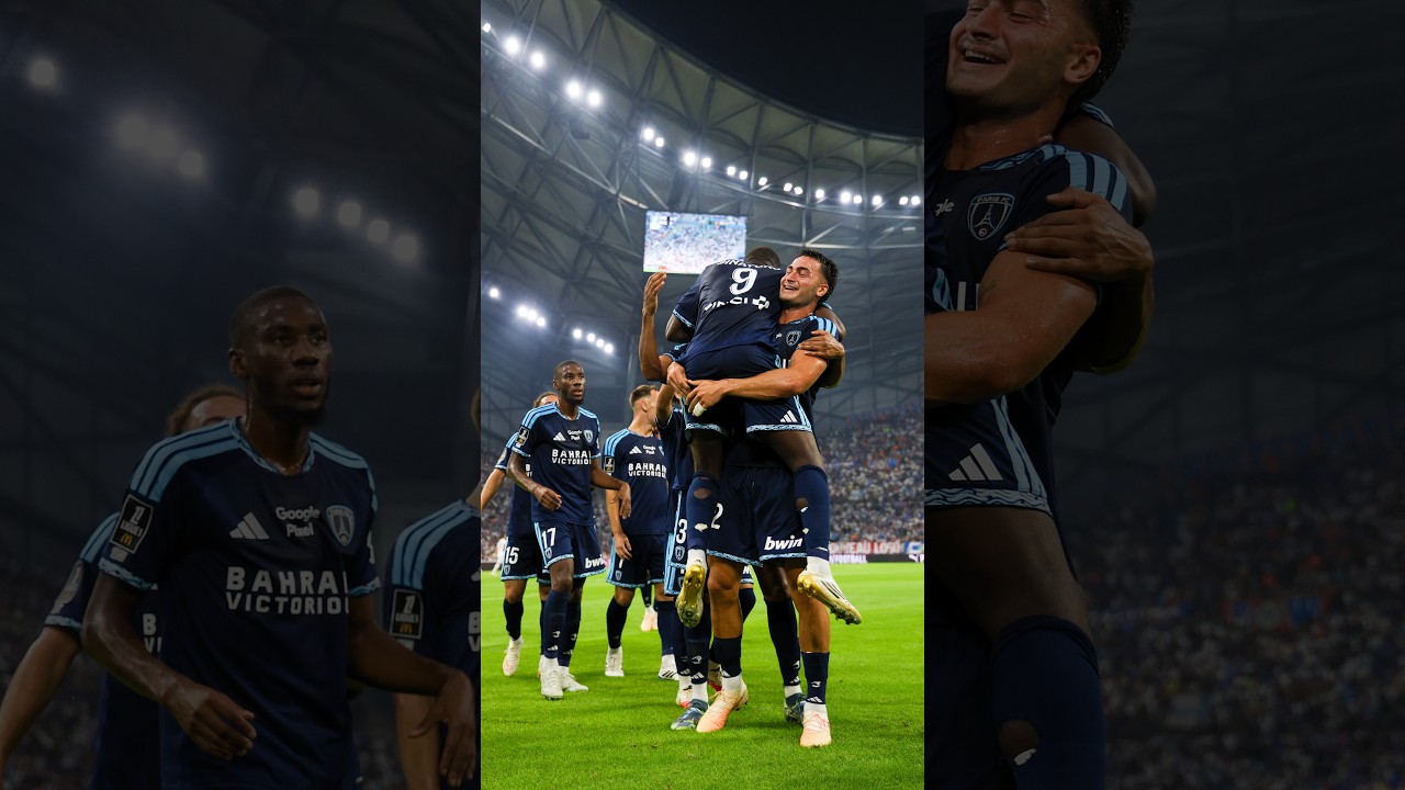 ONE TWO THREE ⚽️⚽️⚽️ #football #ligue1 #soccershorts #parisfc