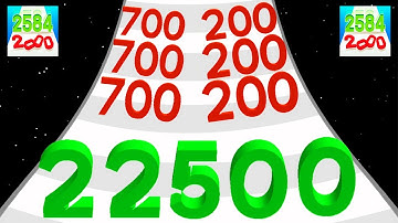 NUMBER STACK 3D RUN - Number Master (Math Game) Level Up Numbers