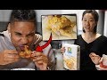 My Korean Fiancée Tries To Cook Me Soul Food! | SLICE n RICE 🍕🍚