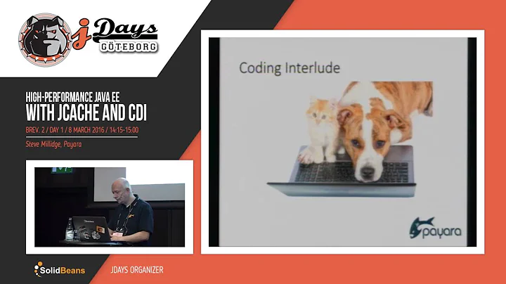 High-Performance Java EE with JCache and CDI. Speaker: Steve Millidge