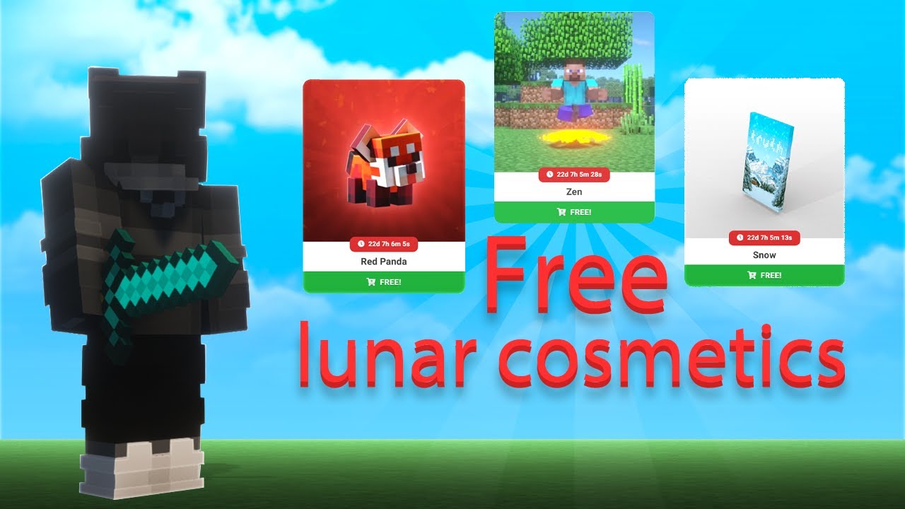 New free lunar cosmetics youtube