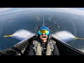 Blue angels vip flight harley hall iis cockpit footage  full flight