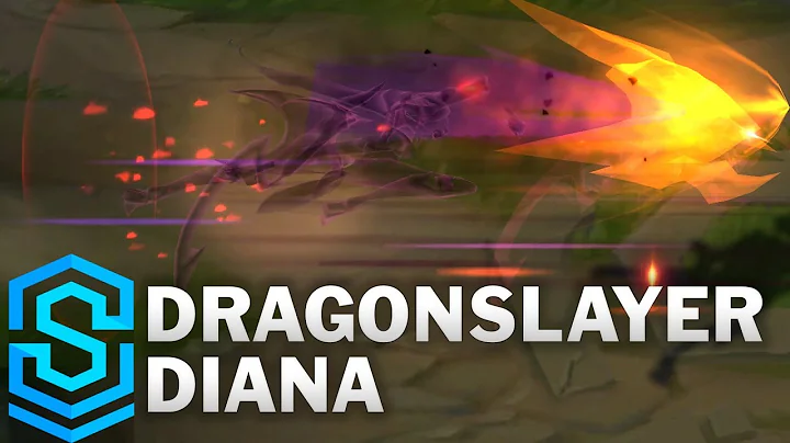 Dragonslayer Diana Skin Spotlight - League of Lege...