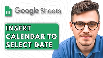 How to Insert Calendar in Google Sheets Cell to Select Date [2025 Guide]