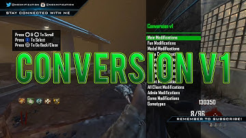 BO2 | TU18/1.19 | Conversion v1 GSC Zombies Mod Menu | Zombies Mods | +Download