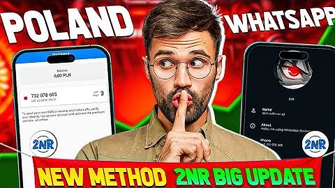 Create Unlimited Poland Virtual WhatsApp Free (2025) | 2nr App New Working Method 🥳
