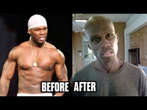 50 cent steroids before and after