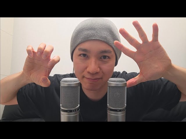 ASMR Hand and Nail sounds 手とツメの音🎵