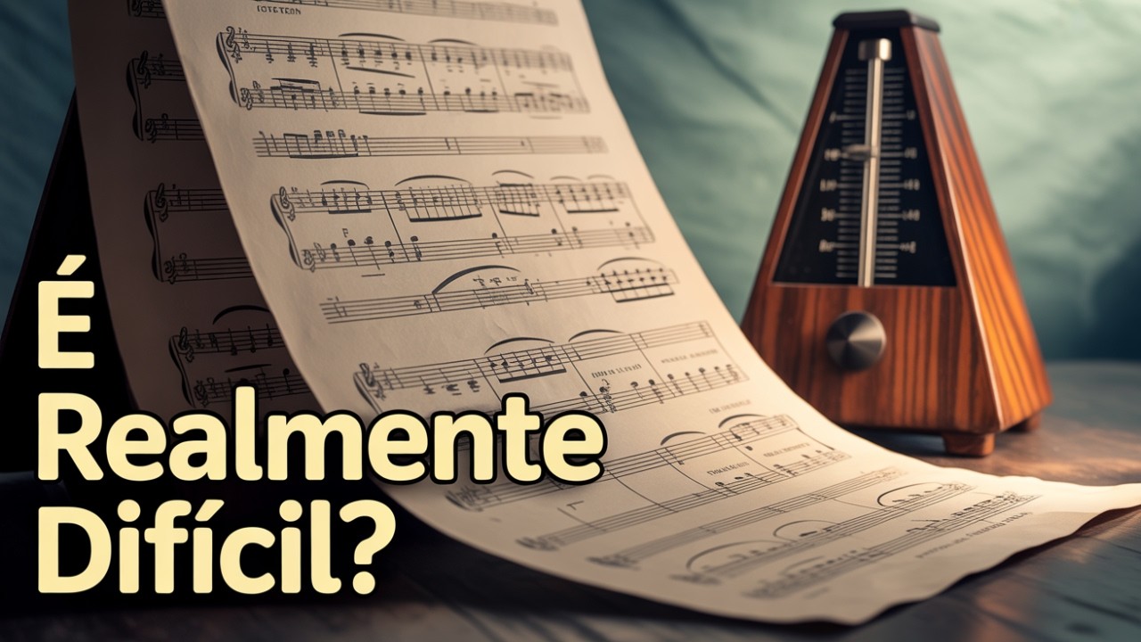 Aprender a ler partituras é REALMENTE tão difícil quanto dizem?