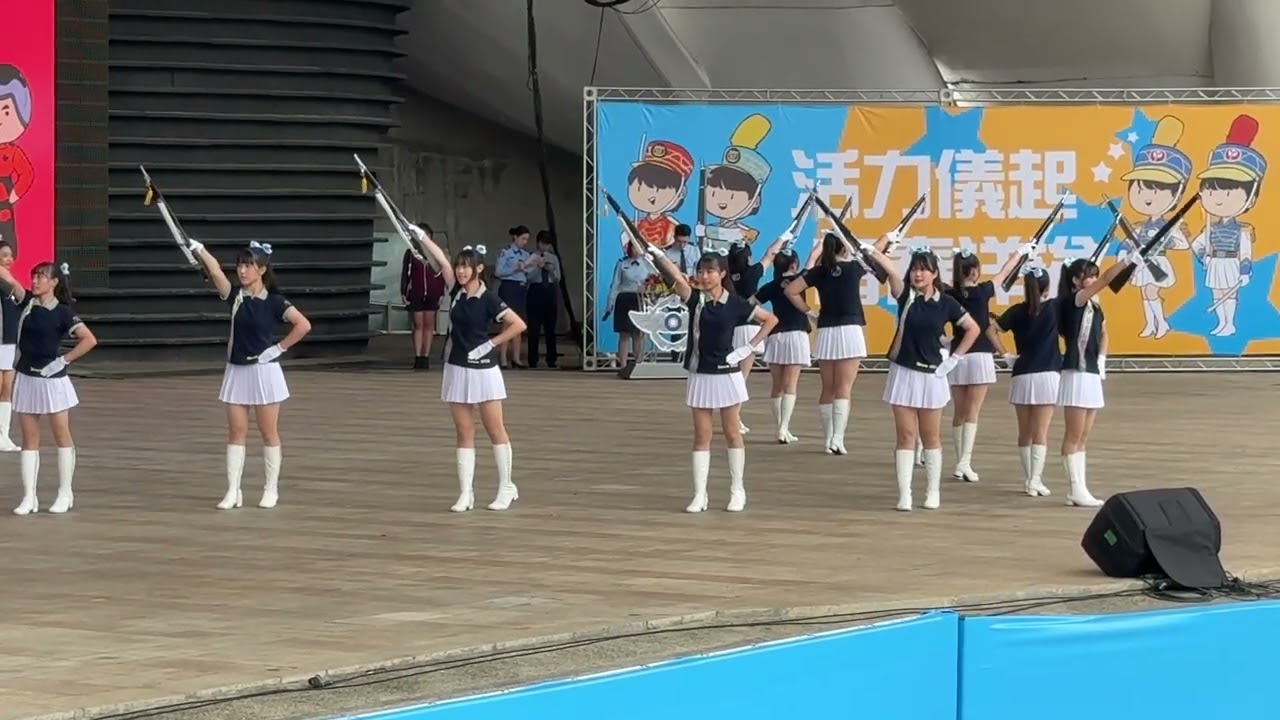 114年第八屆全國高級中等學校儀隊競賽中部地區初賽冠軍嘉義女中