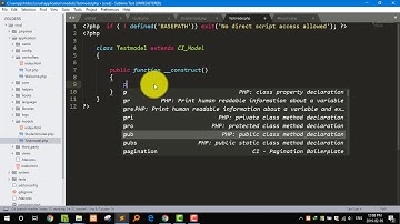 Codeigniter 6 - Model Introduction and Usage Part 1