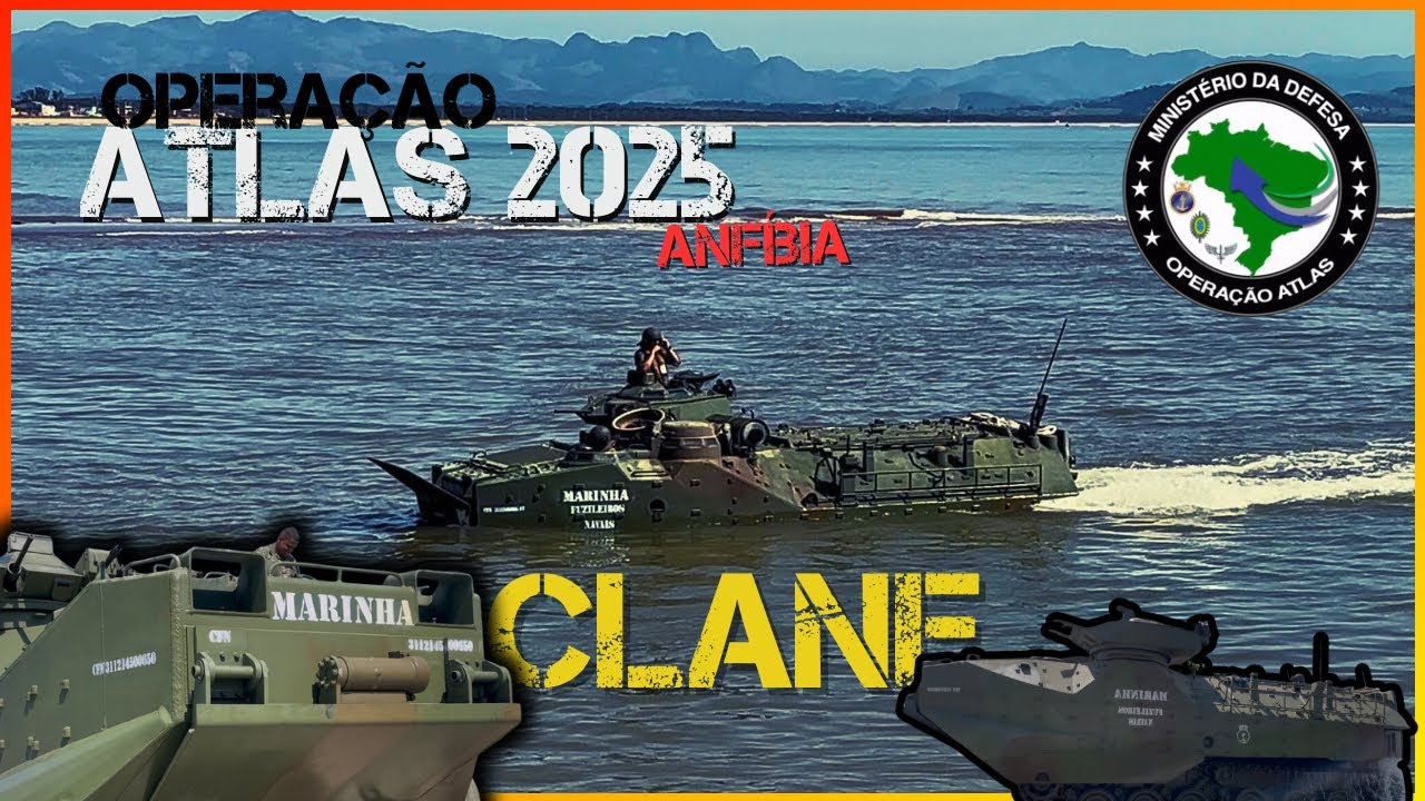 OPERAÇÃO ATLAS ANFÍBIA 2025: CLANFs em Ação na Foz do Rio Itapemirim-ES🇧🇷