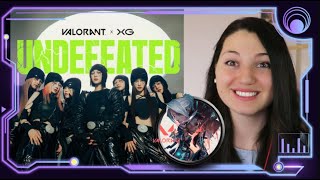 UNDEFEATED - XG &amp; VALORANT (Official Music Video) // VCT Pacific 2024  SongSkyChild REACTION