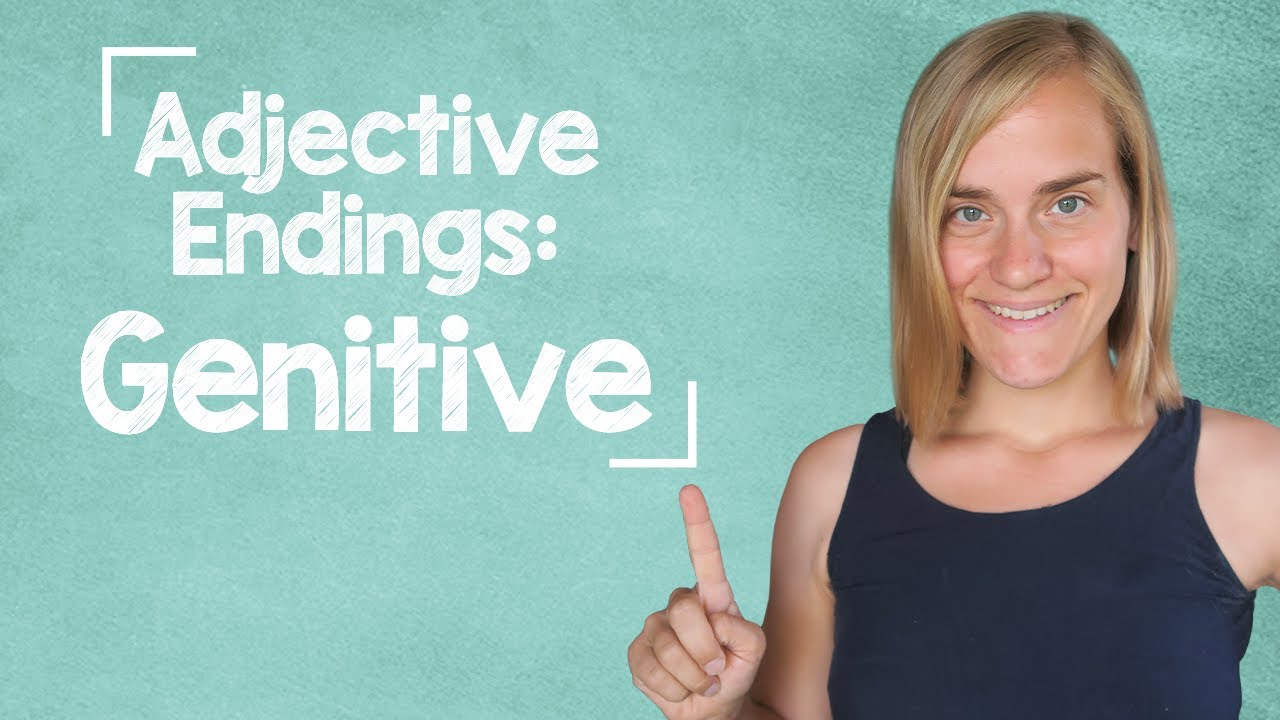 German Lesson (138) - Adjective Endings - Genitive - Definite and Indefinite Articles - A2
