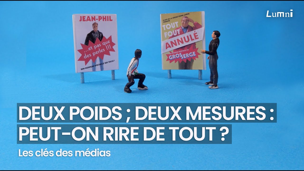 Deux poids deux mesures : peut-on rire de tout ? - Les Clés des médias ...