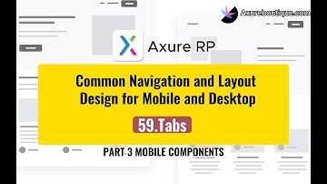 Common Navigation and Layout Design for Mobile and Desktop:59.Tabs