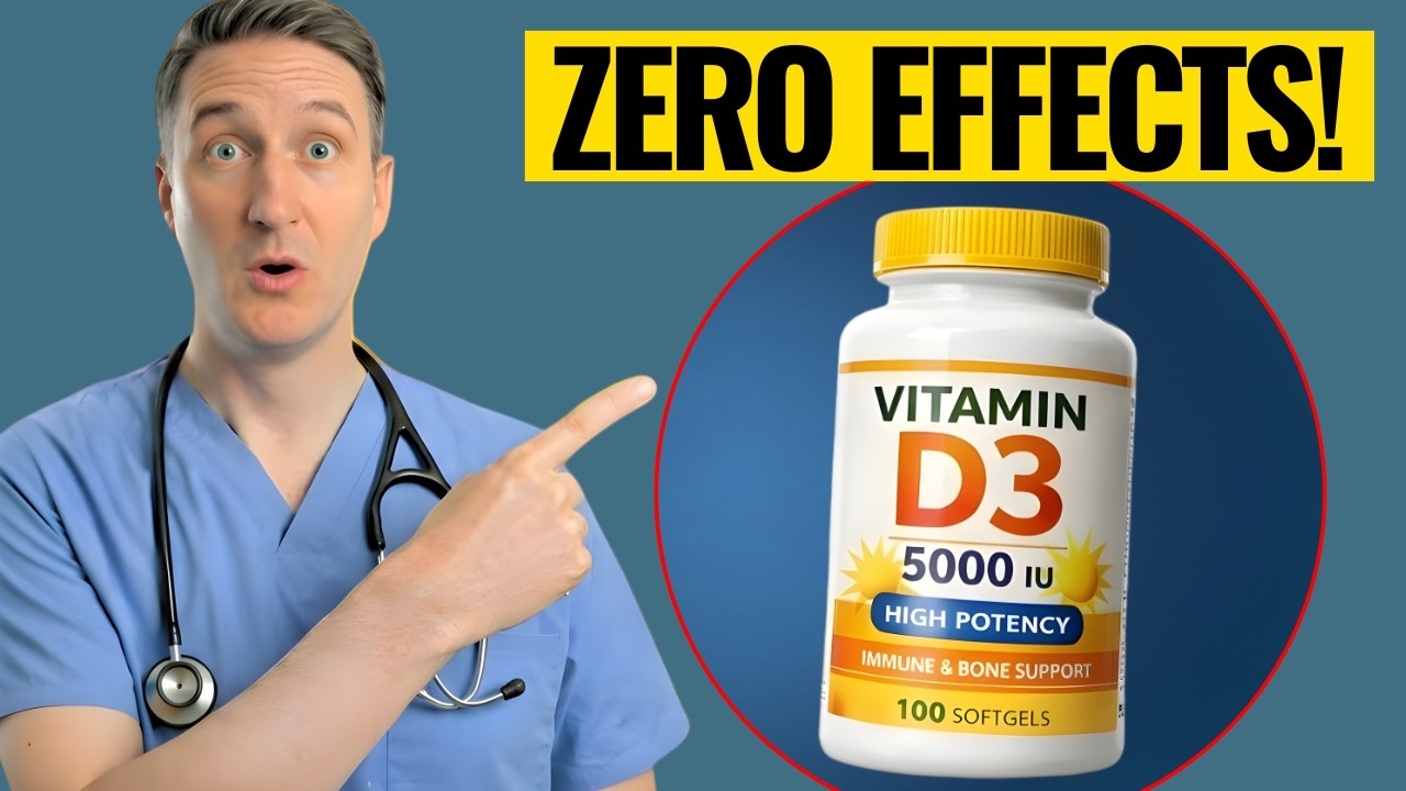 SENIORS, You're Taking Vitamin D the WRONG Way! (Doctor Explains)