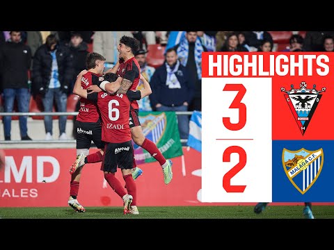Mirandes Malaga Goals And Highlights