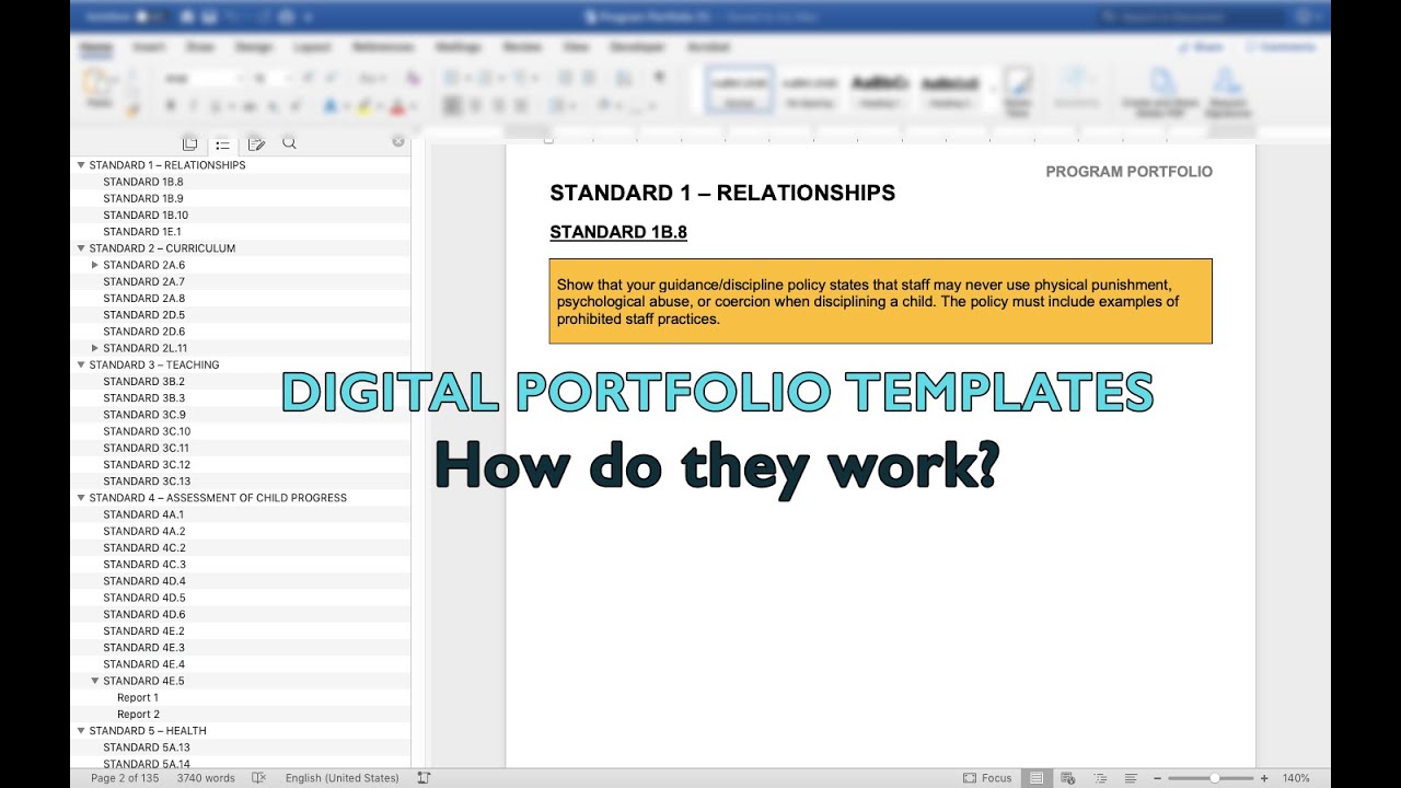 Digital Portfolio Templates How Do They Work