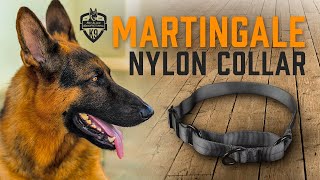 tactical martingale dog collar