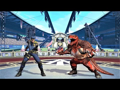 Heidern vs King of Dinosaurs (Hardest AI) - THE KING OF FIGHTERS XIV KOF 14