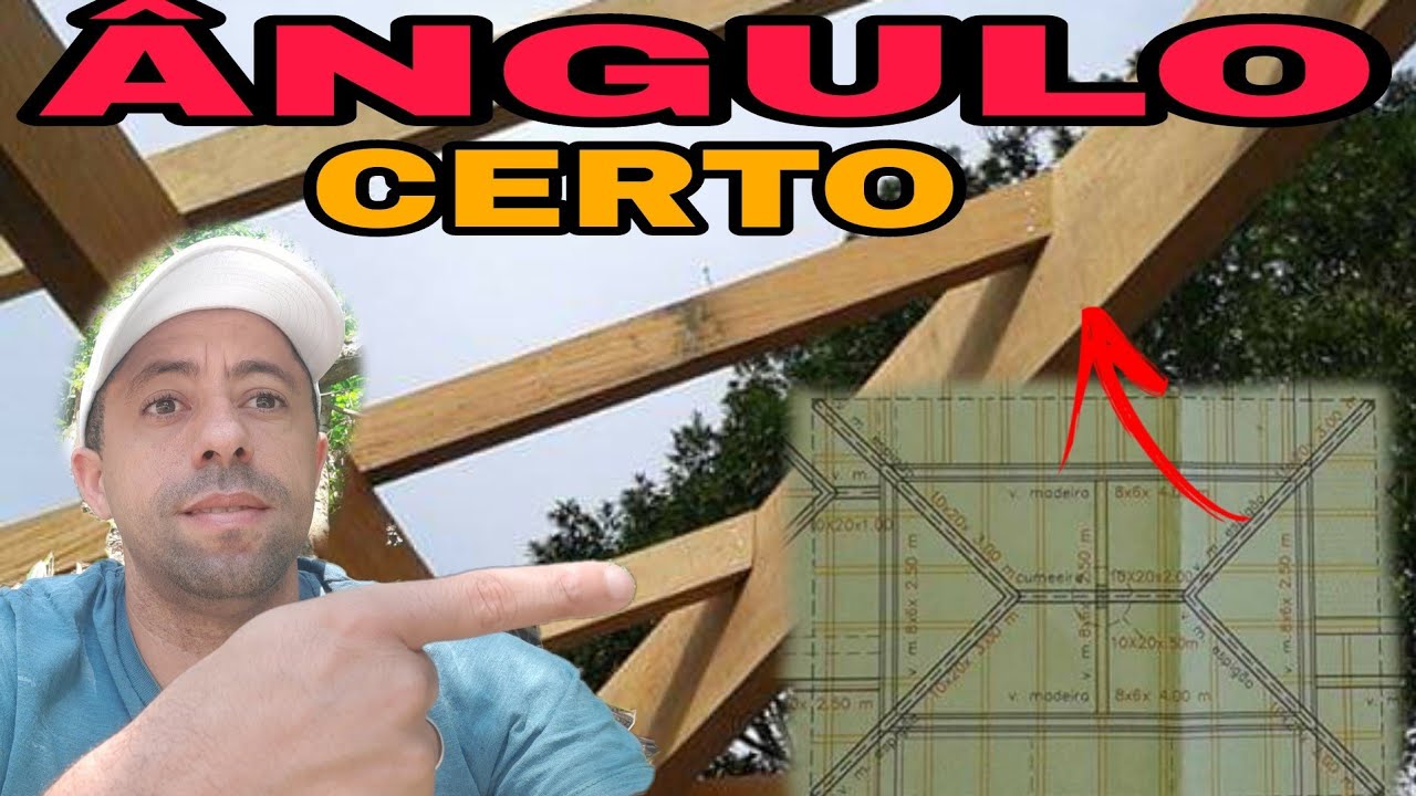 a maneira mais fácil de achar o ângulo do espigão