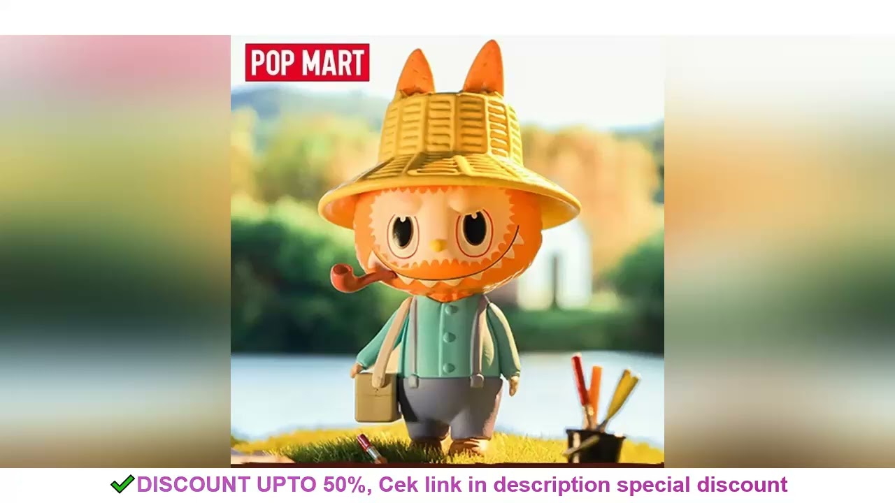 Pop Mart Labubu Spirit Art Series Mystery Box Blind Box Toys Mistery Caixa Action Figure Surprise Cu