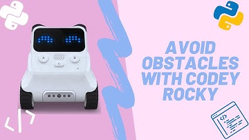 avoid obstacles with Codey Rocky
