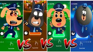 Papillon's New public policy|Sheriff Labrador Character 🆚 Sheriff Labrador Team. Who Is Best?