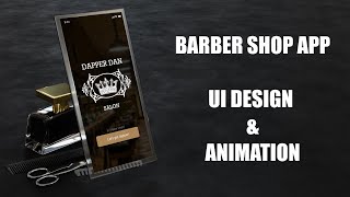 Barber Shop APP | UI Animation screenshot 3