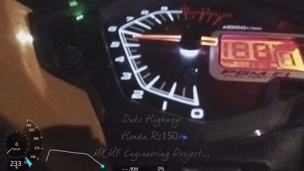 honda rs 150 sprocket combination