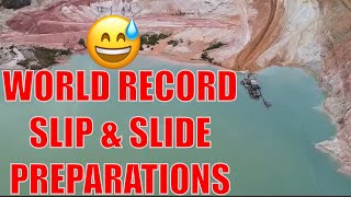 Epic Prep for World Record Slip & Slide