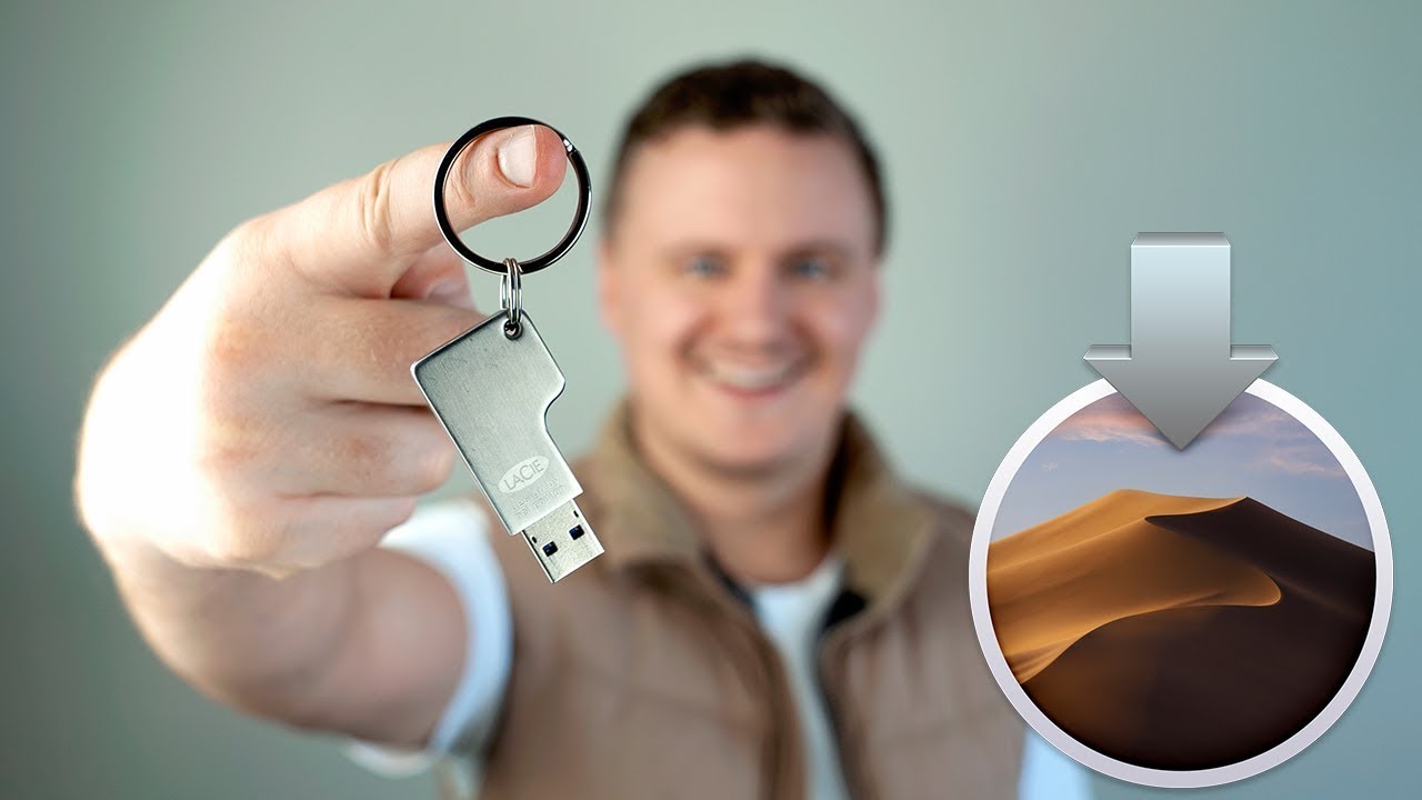 How to create a Bootable USB drive for installing Mac OS Mojave - YouTube