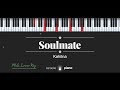 Soulmate (MALE LOWER KEY) Kahitna (KARAOKE PIANO)