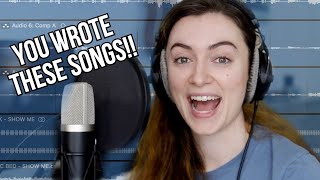 Critiquing and Singing my FANS' SONGS!