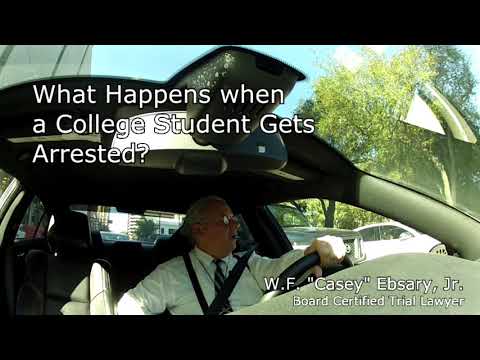 What Happens when a College Student Gets Arrested?