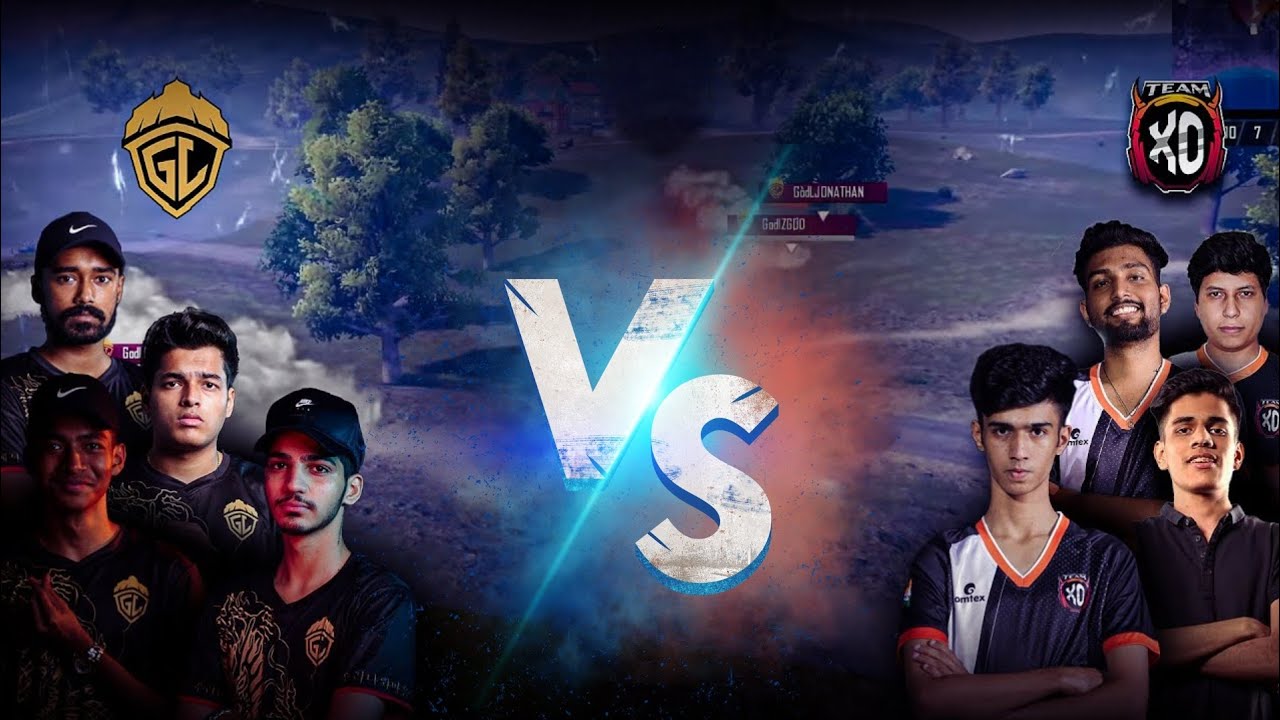 GodLike Vs XO | 4v4 Fight !