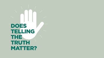 Does Telling the Truth Matter? | Insight with David Hulme