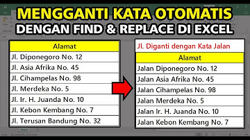 Cara Mengganti Kata di Excel secara Otomatis dengan FIND and REPLACE | Mudah dan Cepat!