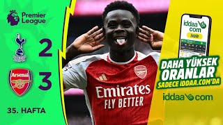 iddaa.com | Tottenham (2-3) Arsenal | 35. Hafta MAÇ ÖZETİ | Premier League - 2023/24