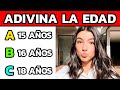 ADIVINA LA EDAD DEL TIKTOKER 🔥 NIVEL: SOLO UN VERDADERO FAN DE TIKTOK ACIERTA TODAS | MusicLevelUP