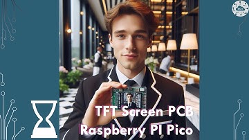 #3MIN A PCB for the TFT Display and Raspberry Pi Pico | DrJonea.co.uk