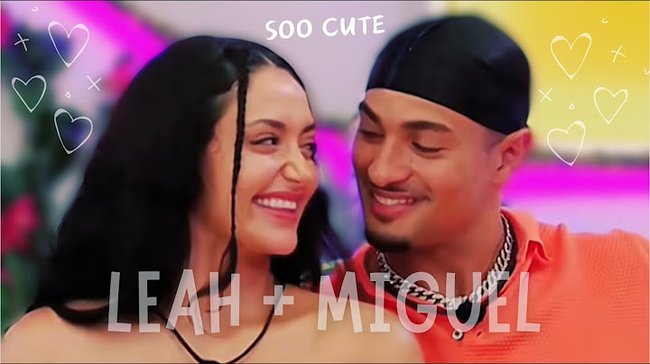 ALL OF Leah and Miguel | love island usa