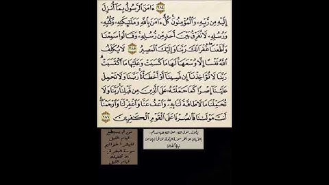 من قرا خواتيم سوره البقره كان له حرز من الشيطان"•الوتر☝🏻📿