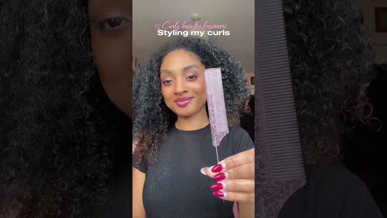 Styling curly hair for Beginners 💕