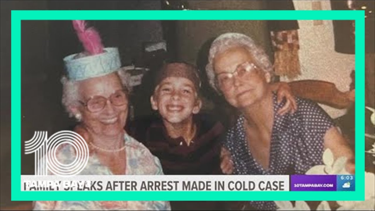 Family speaks after arrest made in 1987 Pinellas County cold case - YouTube