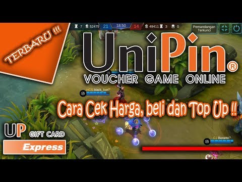 Cara membeli Unipin terbaru dan Cara memasukkan Voucher Up Gift Card (UPGC) - UniPin - Indonesia @DeltaGamingID